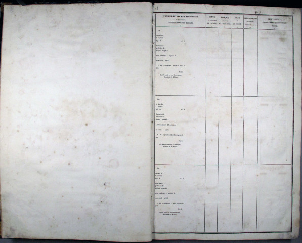 30 mai 1853 - 5 mai 1854