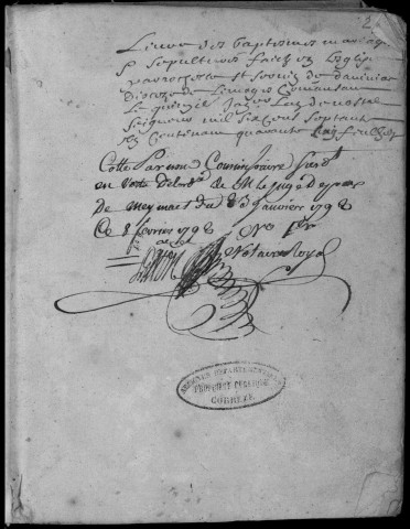 Baptêmes, mariages, sépultures (1671-1711)