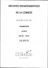 Naissances, mariages, décès (1803-1812)