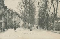 Tulle : "54. Tulle - La promenade".