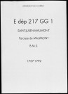 Baptêmes, mariages, sépultures (1737-1792)