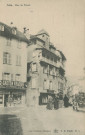 Tulle : "Tulle. Rue du Trech. La Corrèze illustrée. N.3.".