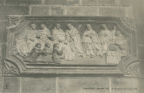 Aubazine : "La Corrèze - Aubazine - Un des panneaux en relief du choeur de l'église".