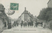 Egletons : "5 - Egletons - Vue des remparts, boulevard du Clos".