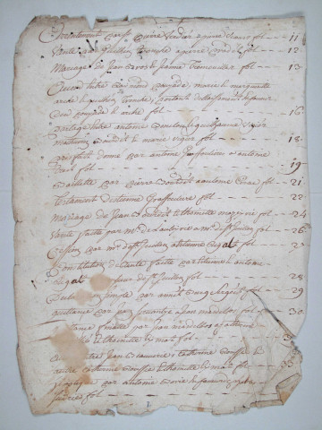 Répertoire chronologique : décembre 1739-décembre 1758