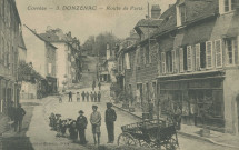 Donzenac : "Corrèze - 3. Donzenac - Route de Paris".