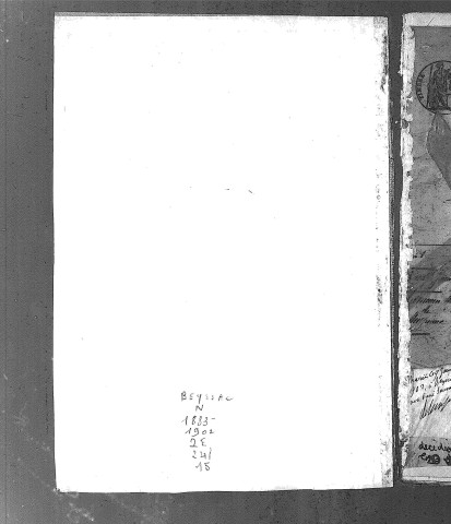 Naissances (1883-1902)