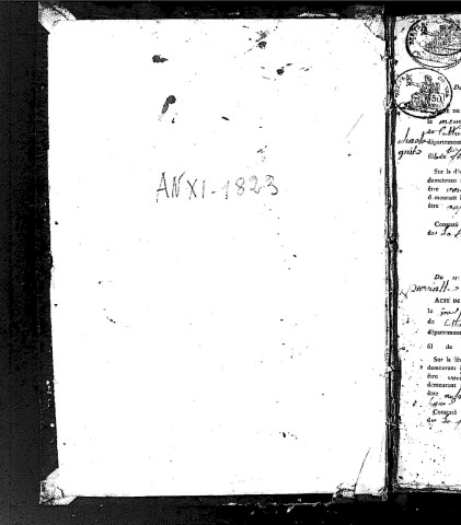 Décès (1803-1823)
