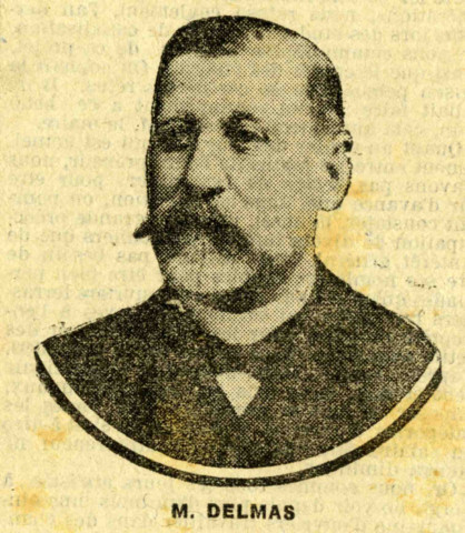 Portrait de Fernand Delmas.