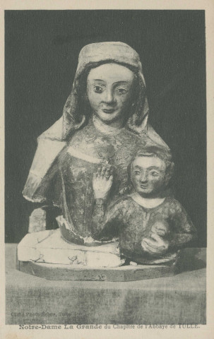 Tulle : "Notre-Dame La Grande du chapître de l'abbaye de Tulle.".