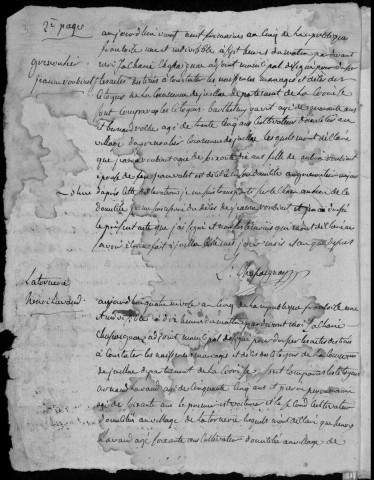 Décès (1797-1802)