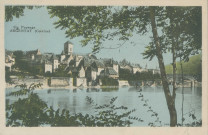 Argentat : "Un paysage - Argentat (Corrèze)".