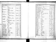 Tables décennales des naissances (1883-1892)