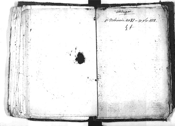 Tables décennales des décès (1803-1812)