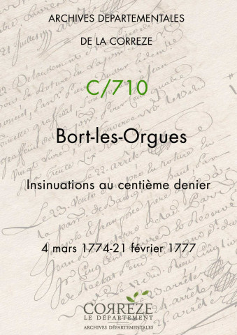 4 mars 1774-21 février 1777