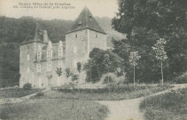 Saint-Martial-Entraygues : "Beaux sites de la Corrèze - 104. Château du Gibanel, près Argentat".