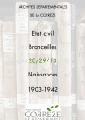 Naissances (1903-1942).