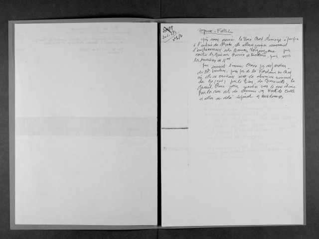 Voies romaines, voies secondaires et vicinales, voies anciennes, « la Turgotière ».