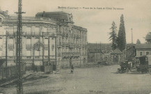 Brive-la-Gaillarde : "Brive ( Corrèze) - Place de la gare et Hôtel Terminus".