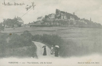 Turenne : "Turenne - 100 - Vue générale, côté du Levant".