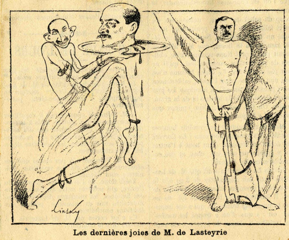 "Les dernières joies de M. de Lasteyrie".