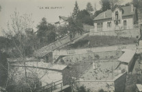 Tulle : "Ca me suffit". Maison de l'avenue Poincaré.