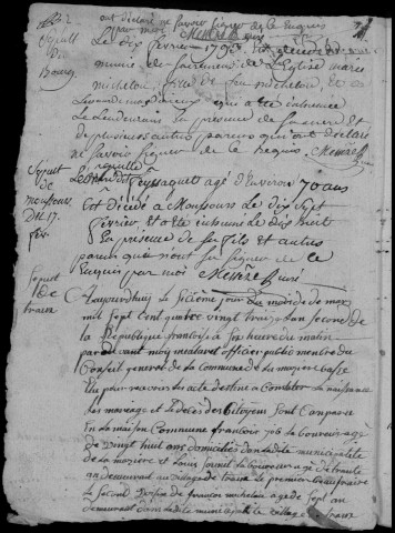 Décès (1793-1802)