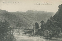 Auriac : "Beaux sites de la Corrèze - Gorges de la Dordogne - 31. Paysage au pont du Chambon".