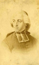 Portrait de Etienne Bonnot de Condillac, prêtre et philosophe français.