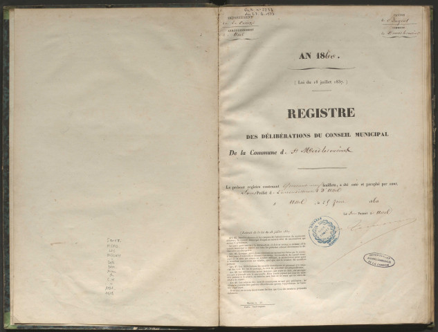 Délibérations du conseil municipal. 28 novembre 1870-29 décembre 1878