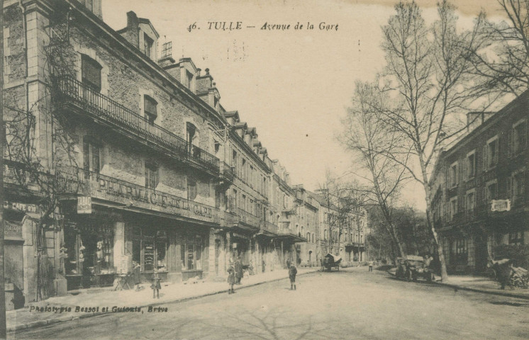 Tulle : "46.Tulle - Avenue de la gare".
