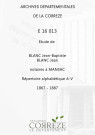 Répertoire alphabétique : A-V