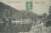 Bassignac-le-Haut : "Beaux sites de la Corrèze - Gorges de la Dordogne - 55. Bac de Saint-Jean".