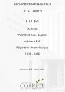 Répertoire chronologique : 10 janvier 1828-10 avril 1866