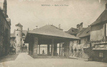 Meyssac : "Meyssac - Halle et la tour".