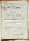 Naissances, mariages, décès (1803-1812)