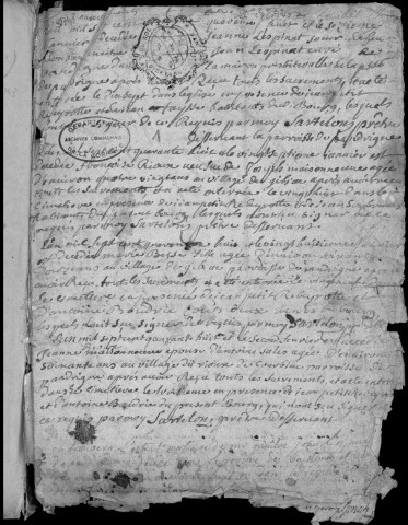 Baptêmes, mariages, sépultures (1748-1783)