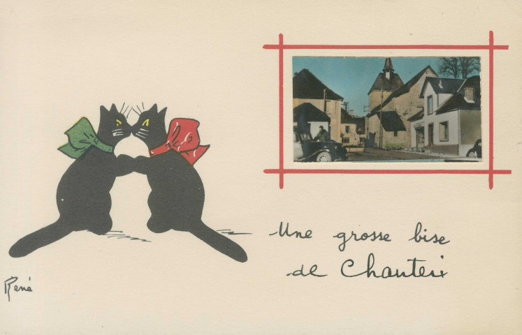 Chanteix : "Une grosse bise de Chanteix".