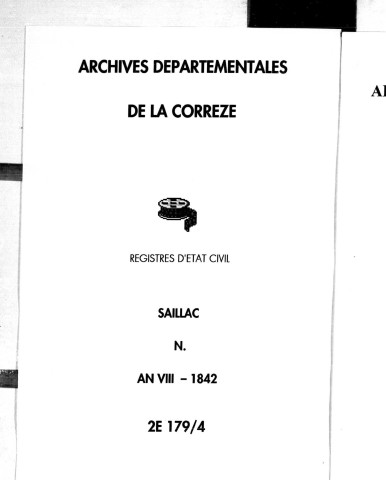Naissances (1800-1842)