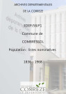 Population : listes nominatives (1836-1968), mouvements de population (1859-1897).