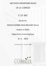 Répertoire chronologique : 4 frimaire an X-16 juillet 1809