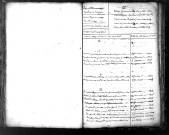 Tables décennales des mariages (1813-1822)