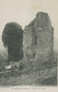 Aubazine : "211- Aubazine (Corrèze) - Ruines du couvent".