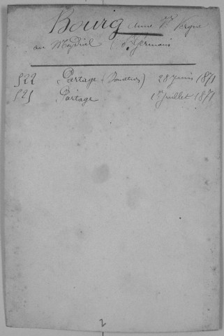 Répertoire alphabétique sur fiches : Bourdon-Bouysserie