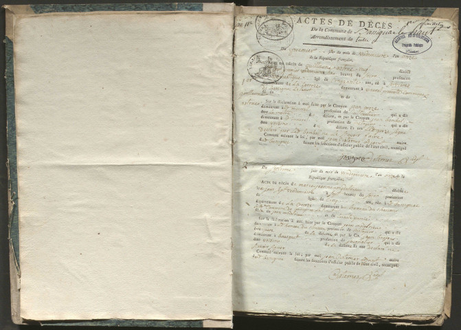 Décès (1803-1848)