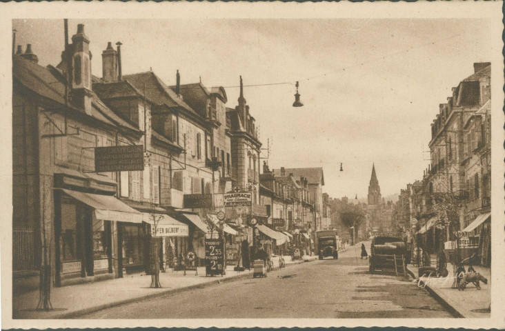 Brive-la-Gaillarde : "114. - Brive (Corrèze) - Avenue de Paris".