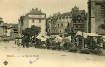 "Tulle - 10 - La Place du Marché".