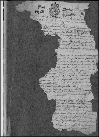 Baptêmes, mariages, sépultures (1683-1692)