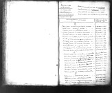 Tables décennales des mariages (1823-1832)