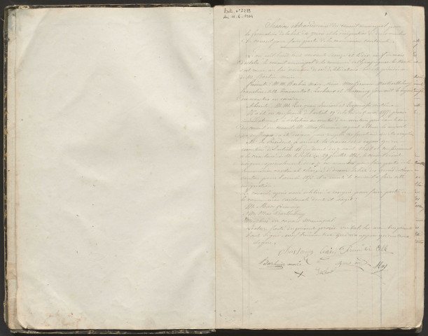Délibérations du conseil municipal. 19 octobre 1872-29 décembre 1895